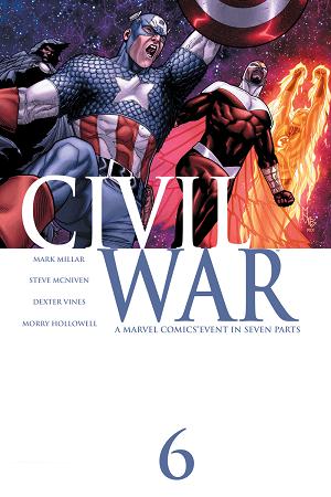 Civil War #6 cover