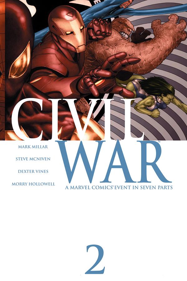 Civil War #2  cover