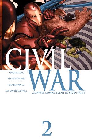 Civil War #2 cover