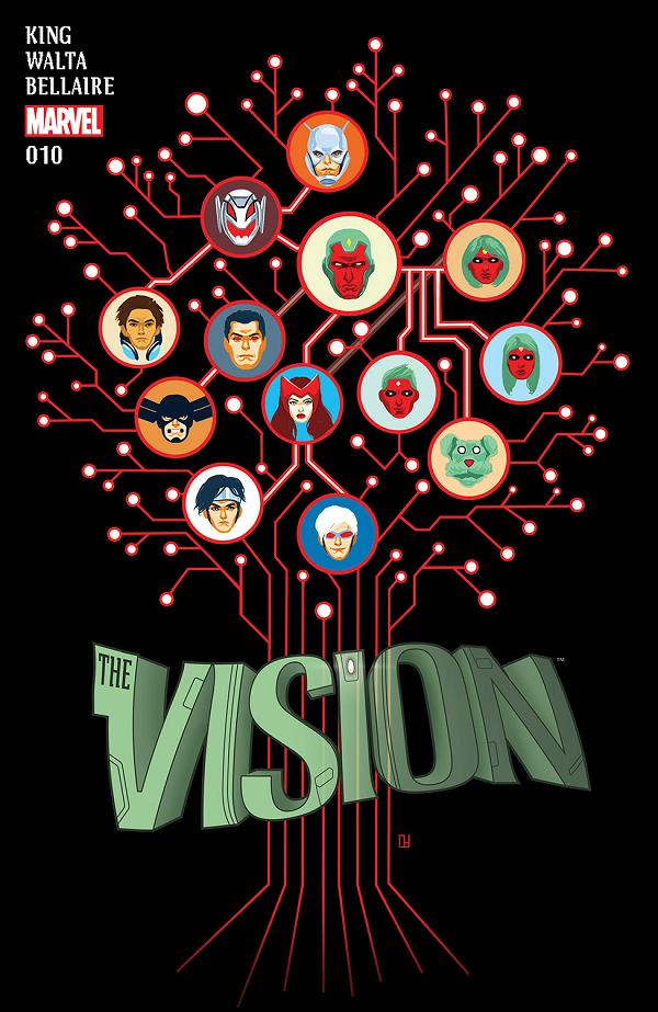 Vision #10  cover