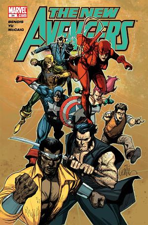 New Avengers #34  cover