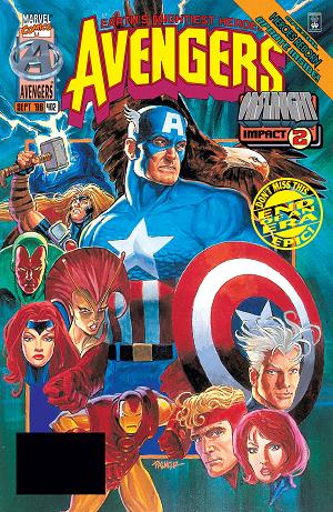 Avengers #402 cover