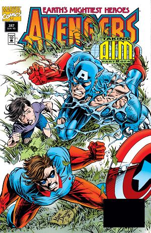 Avengers #387  cover