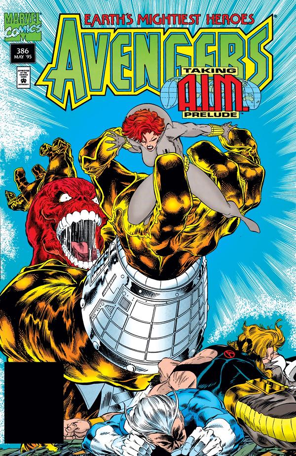 Avengers #386  cover