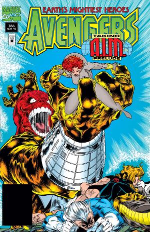 Avengers #386 cover