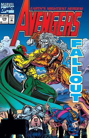 Avengers #378 cover