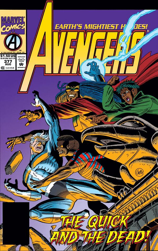 Avengers #377  cover