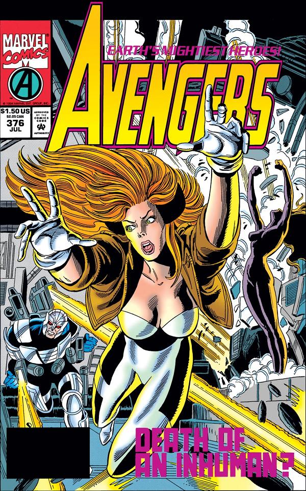 Avengers #376 cover