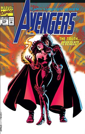 Avengers #374  cover