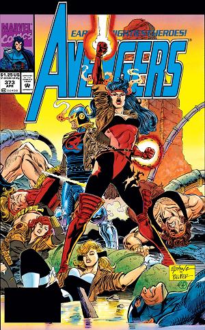 Avengers #373  cover