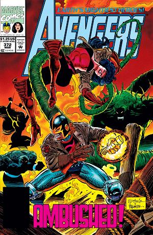 Avengers #372  cover