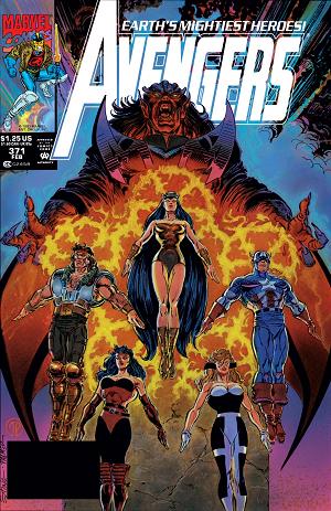 Avengers #371 cover
