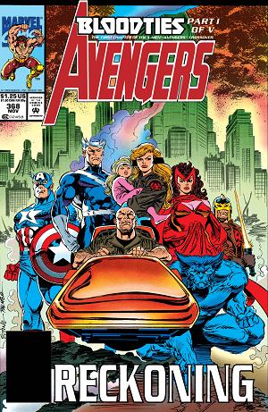 Avengers #368 cover