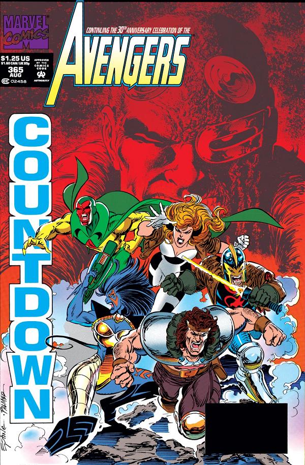 Avengers #365  cover