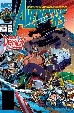 Avengers #364 cover