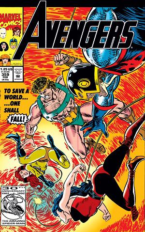 Avengers #359  cover