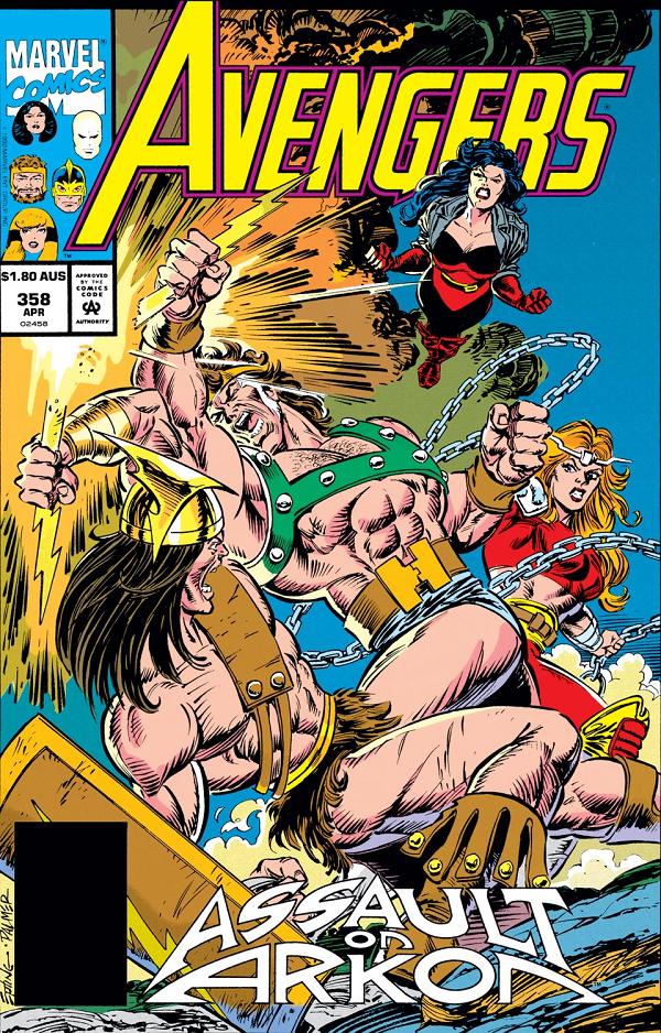 Avengers #358 cover