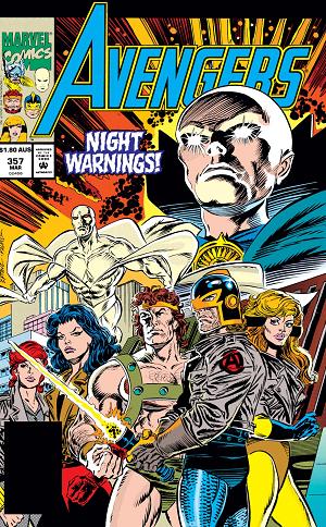 Avengers #357  cover
