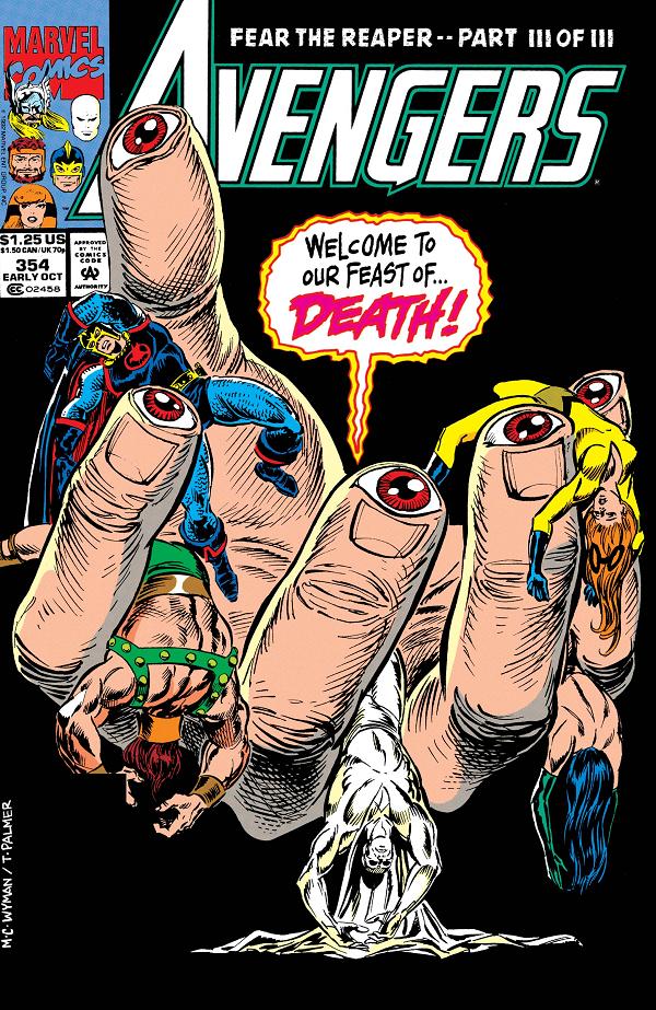 Avengers #354  cover