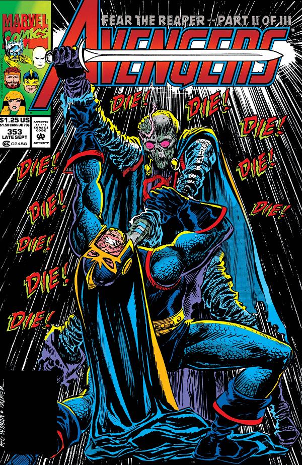Avengers #353  cover