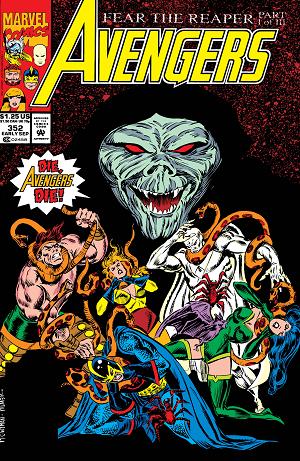 Avengers #352  cover
