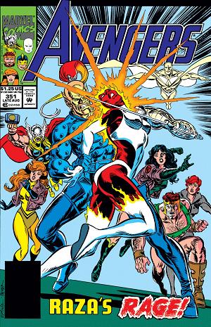 Avengers #351 cover