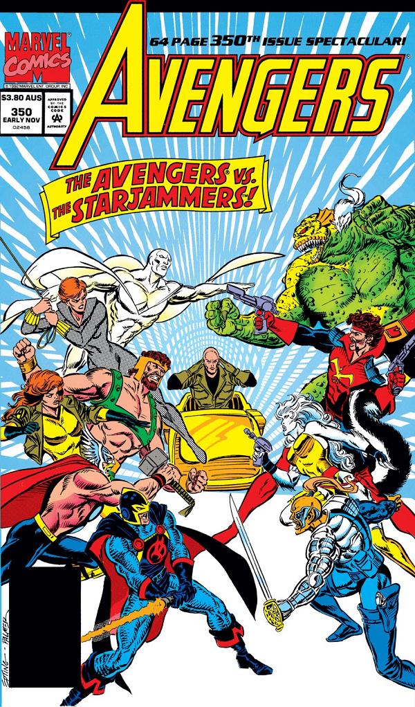 Avengers #350 cover