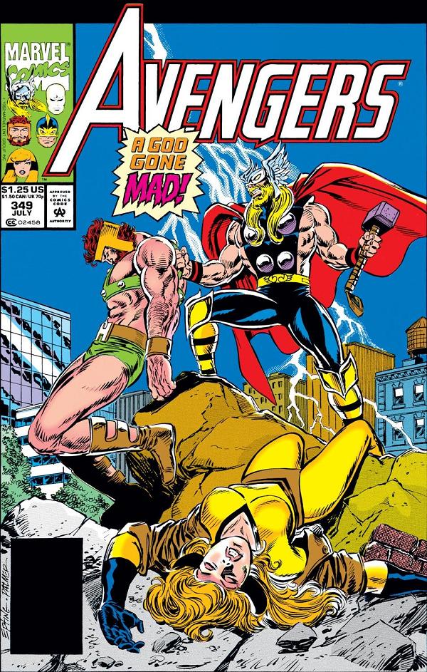 Avengers #349  cover