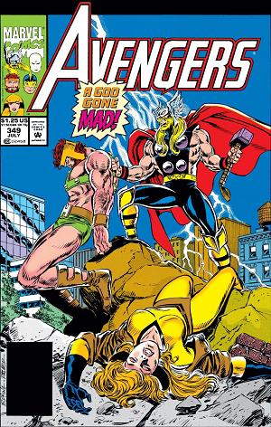 Avengers #349 cover