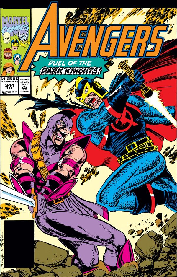 Avengers #344  cover