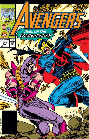 Avengers #344  cover