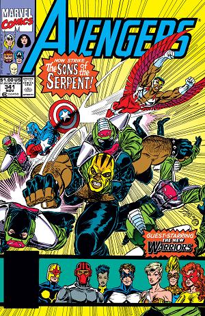 Avengers #341  cover