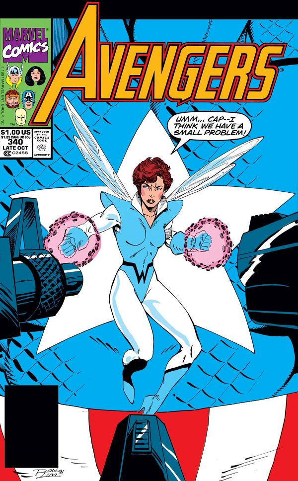 Avengers #340  cover