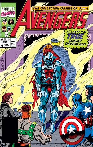 Avengers #338  cover