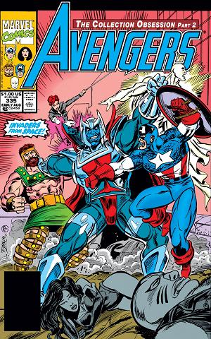 Avengers #335  cover