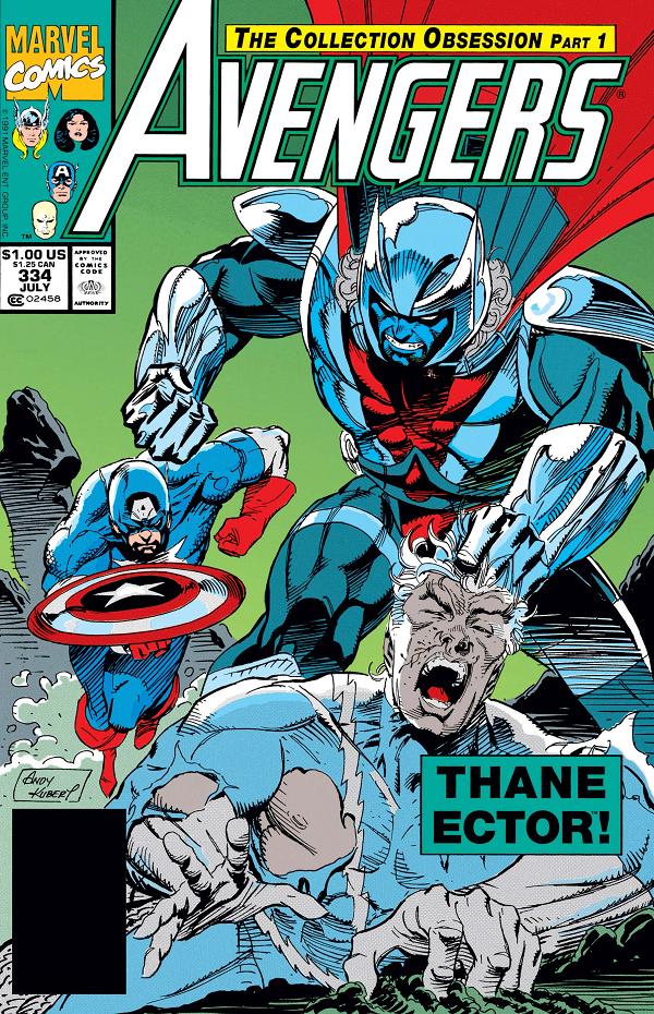 Avengers #334  cover