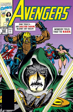 Avengers #333  cover