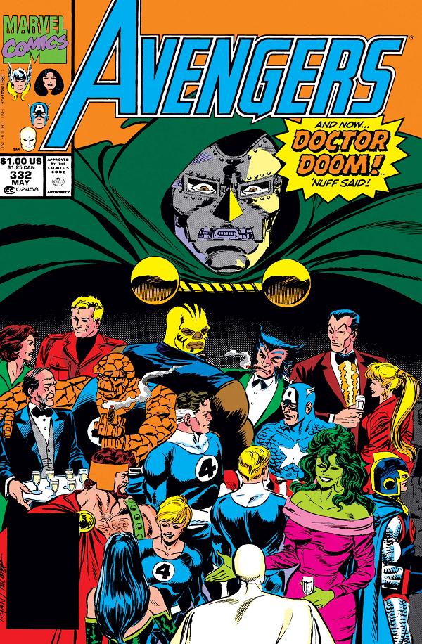 Avengers #332  cover