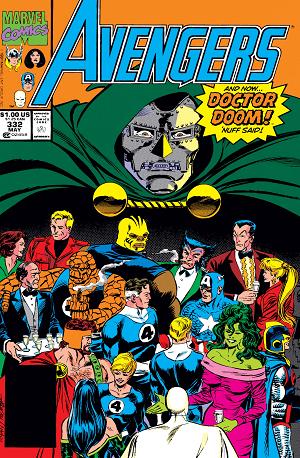 Avengers #332  cover
