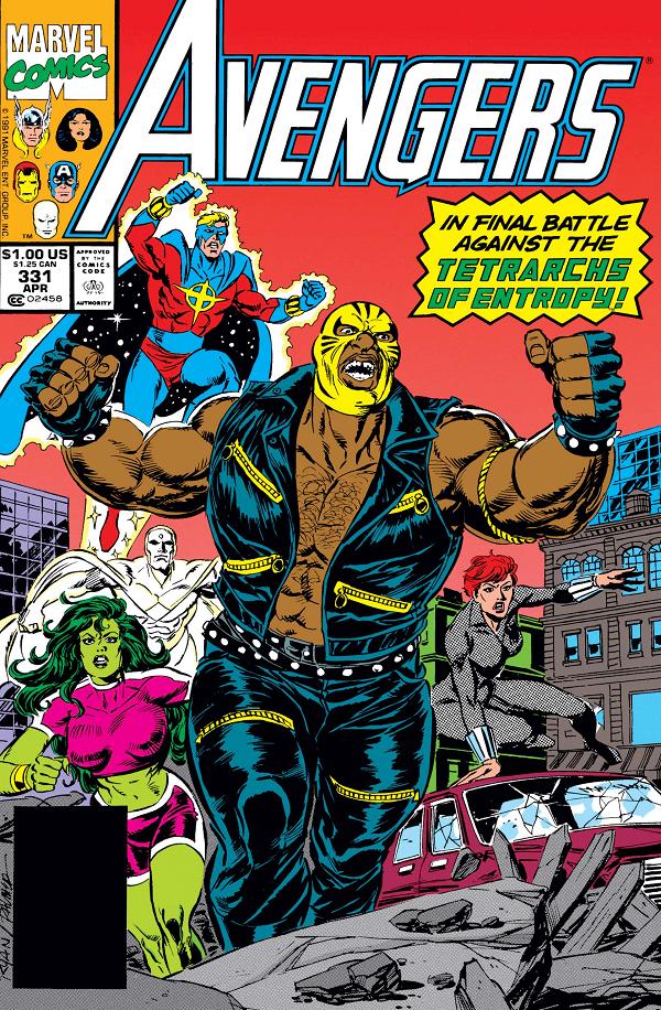 Avengers #331  cover