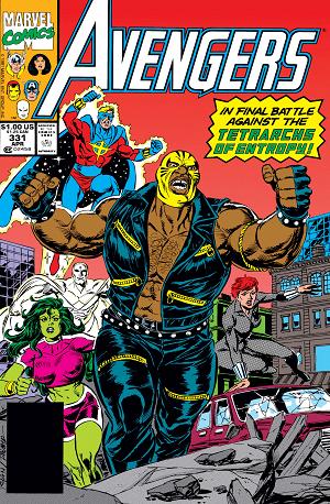 Avengers #331  cover