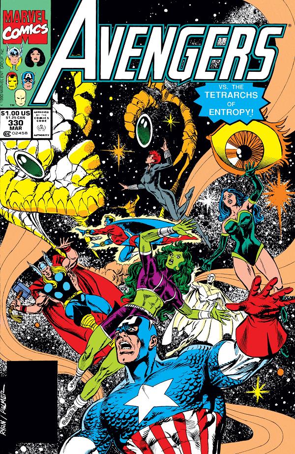Avengers #330  cover