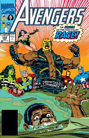 Avengers #328  cover