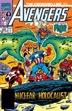 Avengers #324 cover
