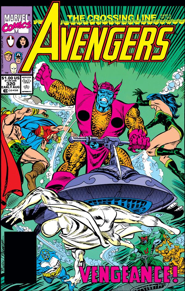 Avengers #320  cover
