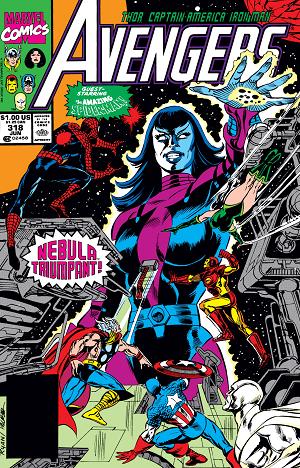 Avengers #318  cover