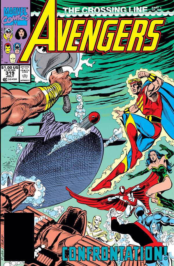 Avengers #319  cover