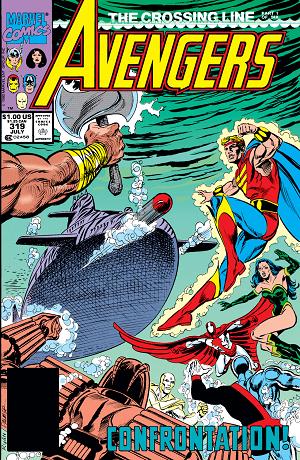 Avengers #319 cover