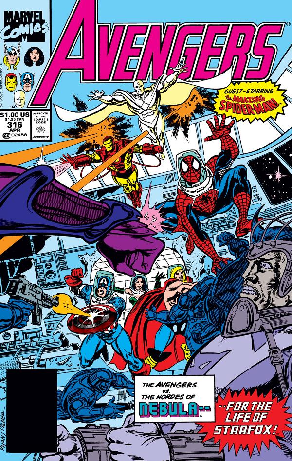 Avengers #316  cover