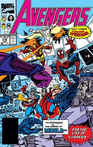 Avengers #316  cover